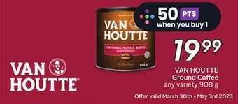 Sobeys Van houtte ground coffee offer