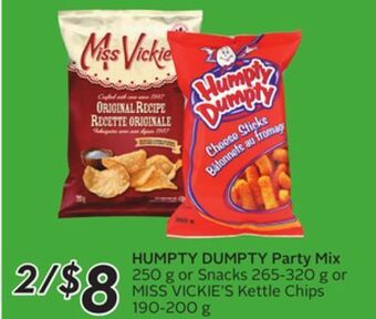 Sobeys Humpty dumpty party mix offer