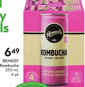 Sobeys Remedy kombucha offer