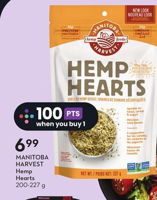 Sobeys Manitoba harvest hemp hearts offer