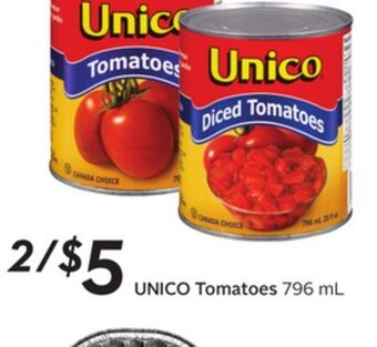 Sobeys Unico tomatoes offer