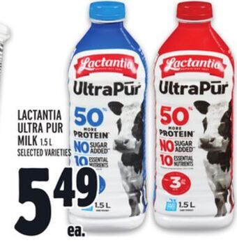 Metro Lactantia ultra pur milk offer