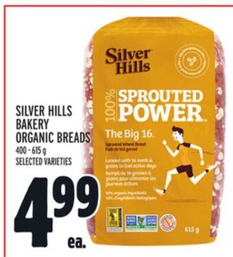 Metro Silver hills bakery organic breads offer