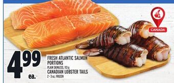 Metro Fresh atlantic salmon portions offer