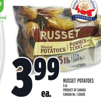 Metro Russet potatoes offer