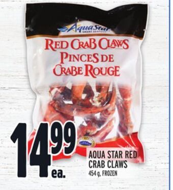 Metro Aqua star red crab claws offer