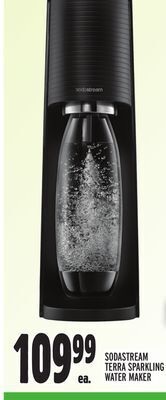 Metro Sodastream terra sparkling water maker offer