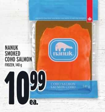 Metro Nanuk smoked coho salmon offer