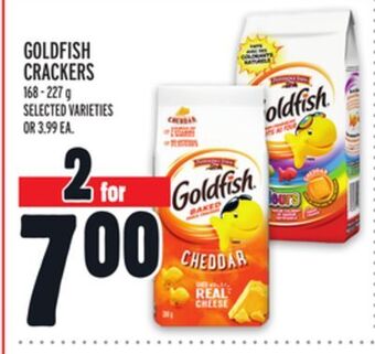 Metro Goldfish crackers offer