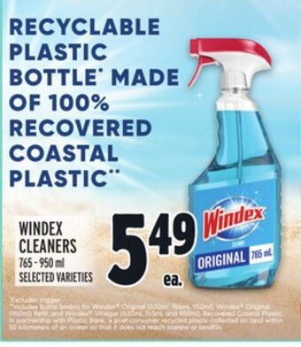Metro Windex cleaners offer