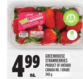 Metro Greenhouse strawberries offer