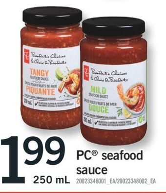 Fortinos Pc® seafood sauce, 250 ml offer