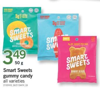 Fortinos Smart sweets gummy candy, 50 g offer