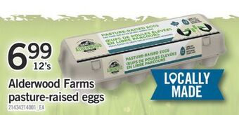 Fortinos Alderwood farms pasture raised eggs 12's offer