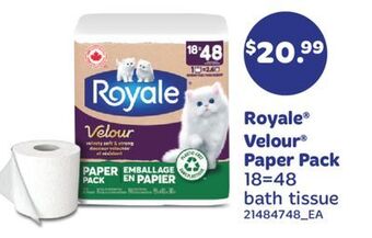 Fortinos Royale® velour® paper pack offer