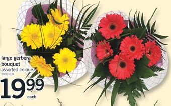 Fortinos Large gerbera bouquet offer