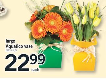 Fortinos Large aquatico vase offer