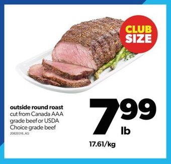 Real Canadian Superstore Outside round roast offer