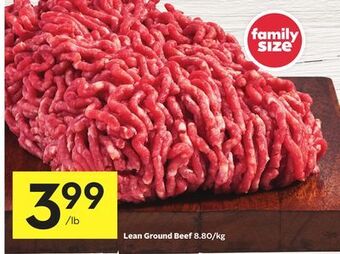 Foodland Lean ground beef offer