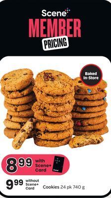 Foodland Cookies 24 pk 740 g offer