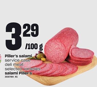 Independent Grocer Piller's salami offer