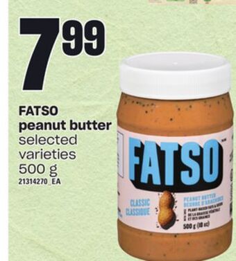 Loblaws Fatso peanut butter, 500 g offer
