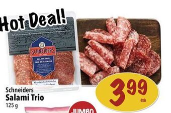 Farm Boy Schneiders salami trio offer