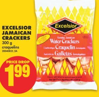 No Frills Excelsior jamaican crackers, 300 g offer