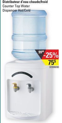 Sushi Shop Counter top water dispencer hot/cold offer