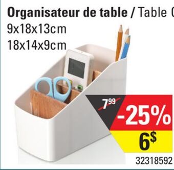 Sushi Shop Table organizer offer