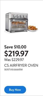 Walmart Cs airfryer oven offer