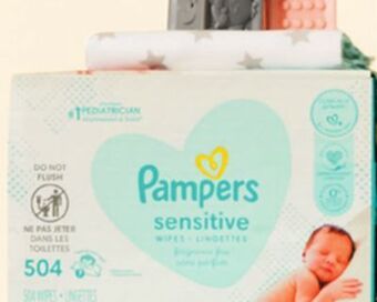 Walmart Pampers 6x,7x,9x or 10x wipes offer