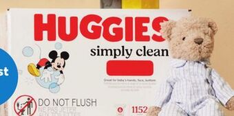 Walmart Huggies 16x wipes offer