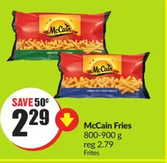 Chalo FreshCo Mccain fries 800-900 g offer
