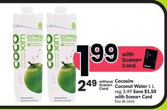 Chalo FreshCo Cocoxim coconut water 1 l offer