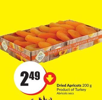 Chalo FreshCo Dried apricots 200 g product of turkey offer