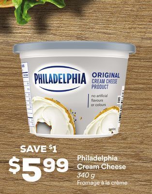 Chalo FreshCo Philadelphia cream cheese 340 g offer