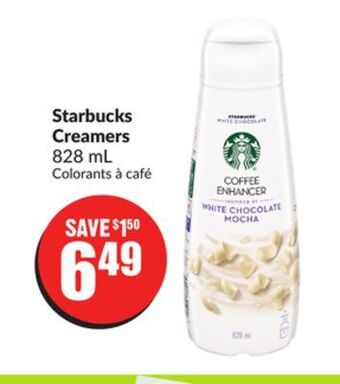 Chalo FreshCo Starbucks creamers 828 ml offer