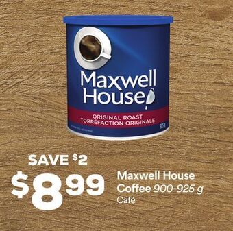 Chalo FreshCo Maxwell house coffee 900-925 g offer