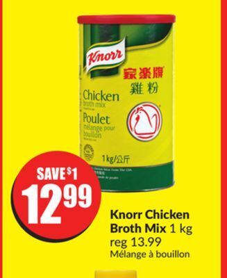 Chalo FreshCo Knorr chicken broth mix 1 kg offer