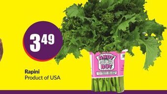 Chalo FreshCo Rapini product of usa offer