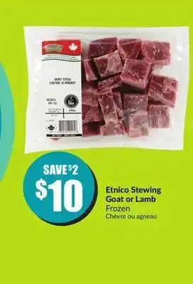 Chalo FreshCo Etnico stewing goat or lamb frozen offer