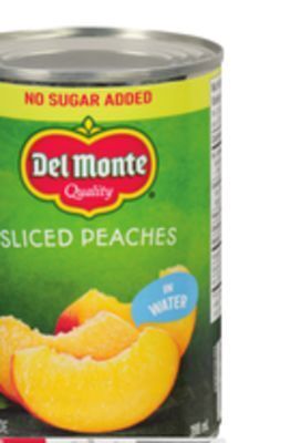 Giant Tiger Del monte canned fruit offer