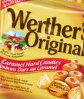 Giant Tiger Werther's original no sugar added candy offer
