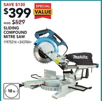 RONA Makita sliding compound mitre saw offer