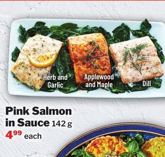 M & M Food Market Pink salmon in sauce offer