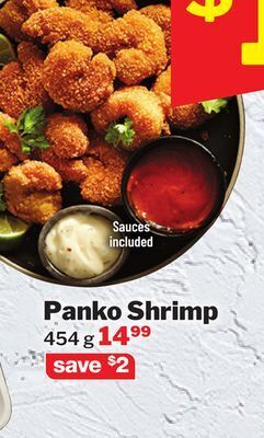 M & M Food Market Panko shrimp offer