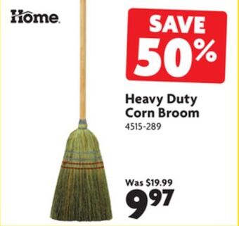 Home Hardware Heavy duty corn broom offer