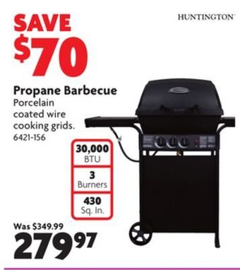 Home Hardware Propane barbecue offer