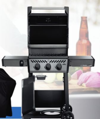 Home Hardware Freestyle 365 propane bbq - graphite grey, 3 burner offer